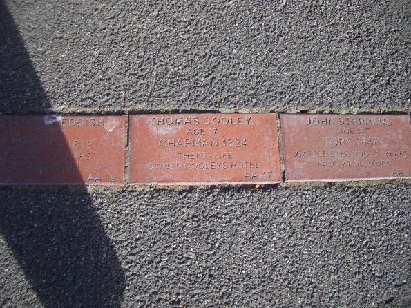 10 Campbell Town - bricks in the pavement with details of the  convicts who built the bridge.jpg