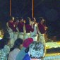 40 Varanasi - Dusk ceremony on the banks of the Ganges.JPG
